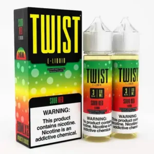 Sour Red Twist E Liquid 120ml Flavor Juice Vape Device