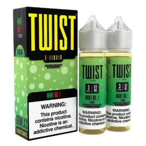 Mint No.1 Twist E Liquid 120ml Flavor Juice Vape Device